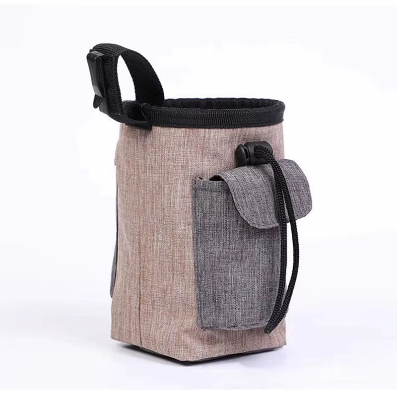 Pet Training Waist Bag Portable Outdoor Poo Bags Dog Training Bags Pet Snack Food Container Puppy Snack Reward Waist Bag