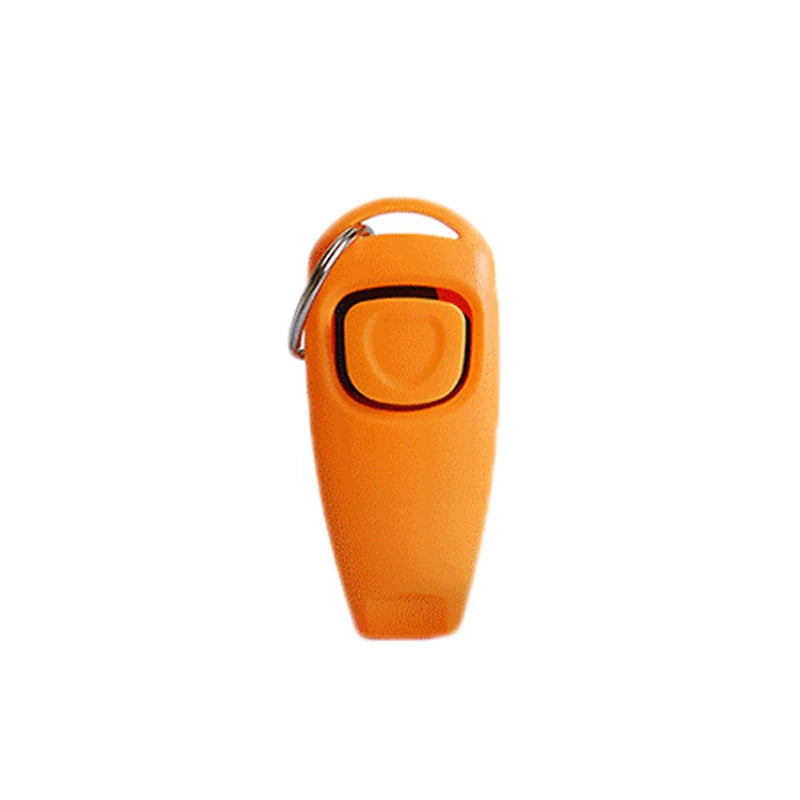 Pet Dog Whistle and Clicker Training Aid for Bark Control - Portable Trainer Tool for Puppies