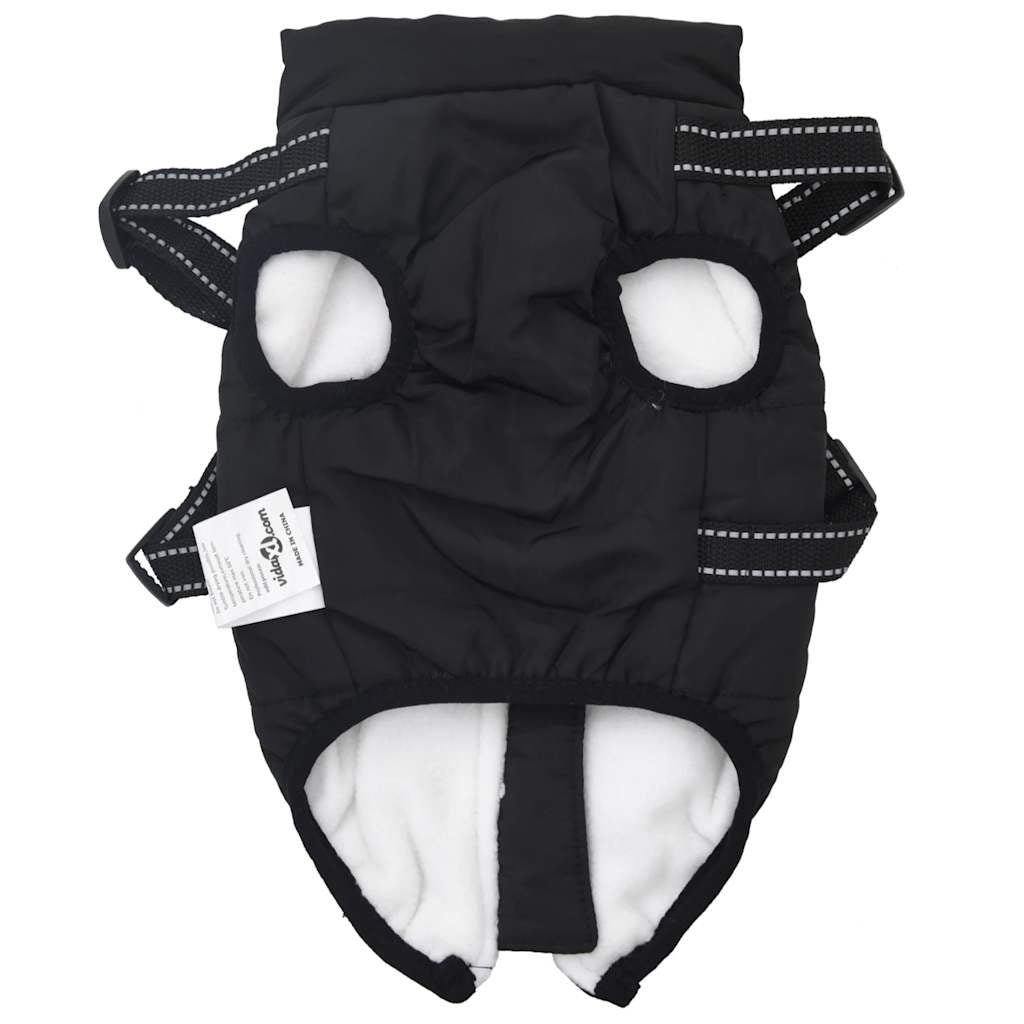Hundemantel Hundejacke Hundeweste Mit Geschirr Wasserdicht Reflektierend Vidaxl