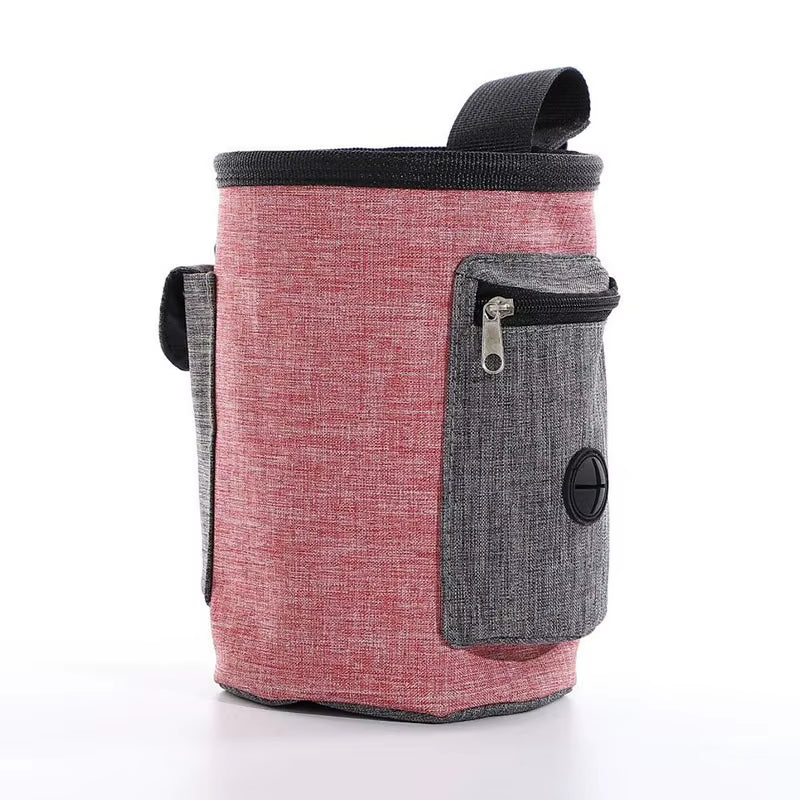 Pet Training Waist Bag Portable Outdoor Poo Bags Dog Training Bags Pet Snack Food Container Puppy Snack Reward Waist Bag